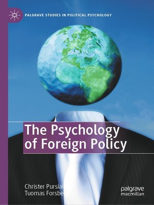cover image of The Psychology of Foreign Policy